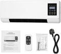 Klimaanlage - 2-in-1 Wandkühler Lüfter, Stecker & Spiel Keine Installation, energieeffizienter Kühllüfter für Zuhause, Schlafzimmer und Büro