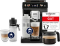 De’Longhi Eletta Explore - Perfetto Kaffeevollautomat mit LatteCrema-Milchaufschäumer, 40 Getränke auf Knopfdruck, farbiges Touch-Display, Dunkelgrau (ECAM452.57.G)