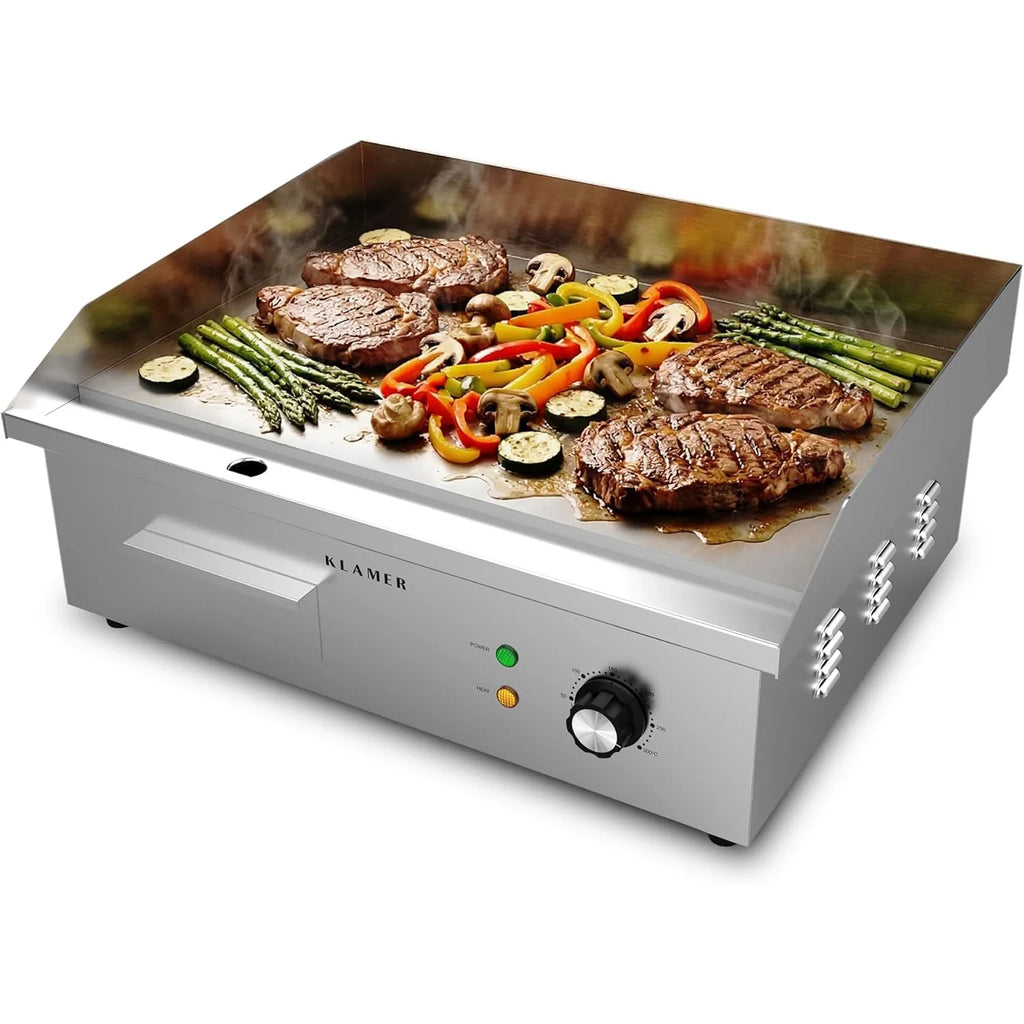 Elektrogrill Edelstahl 3000