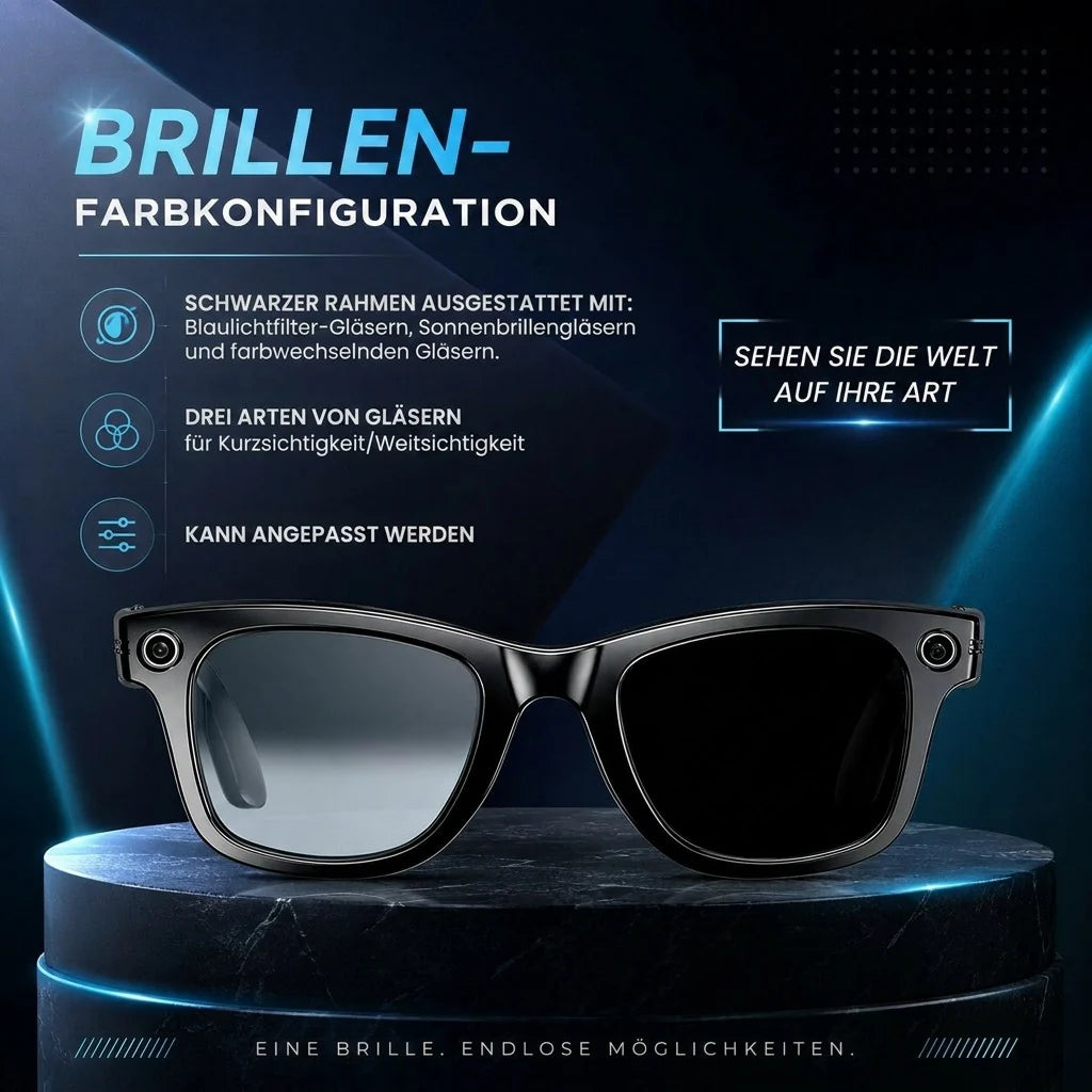 KI Brille mit Aufnahmefunktion | Sehvalis