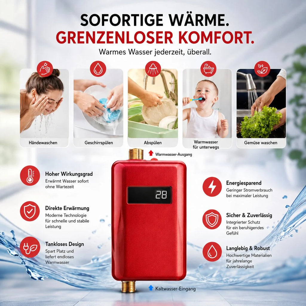 Elektrischer Durchlauferhitzer | Thermquell