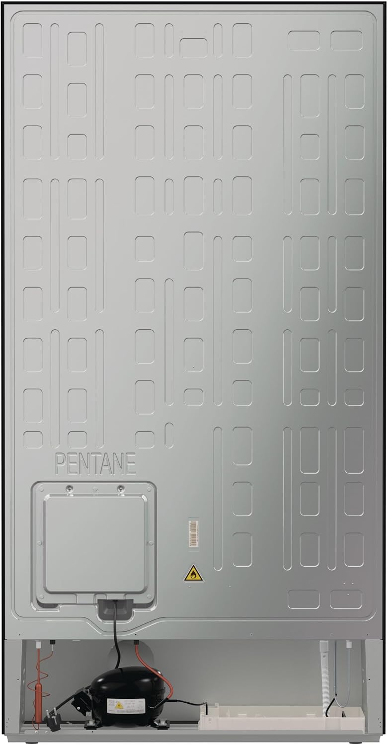 Gorenje NRR 9185 EABXLWD Side by Side Kühl-Gefrierkombination, Made in Europe, EEK E, NoFrostPlus, Inverter-Kompressor, Crisp Zone, ConvertActive Zone, FastFreeze, 178,6 cm, schwarz