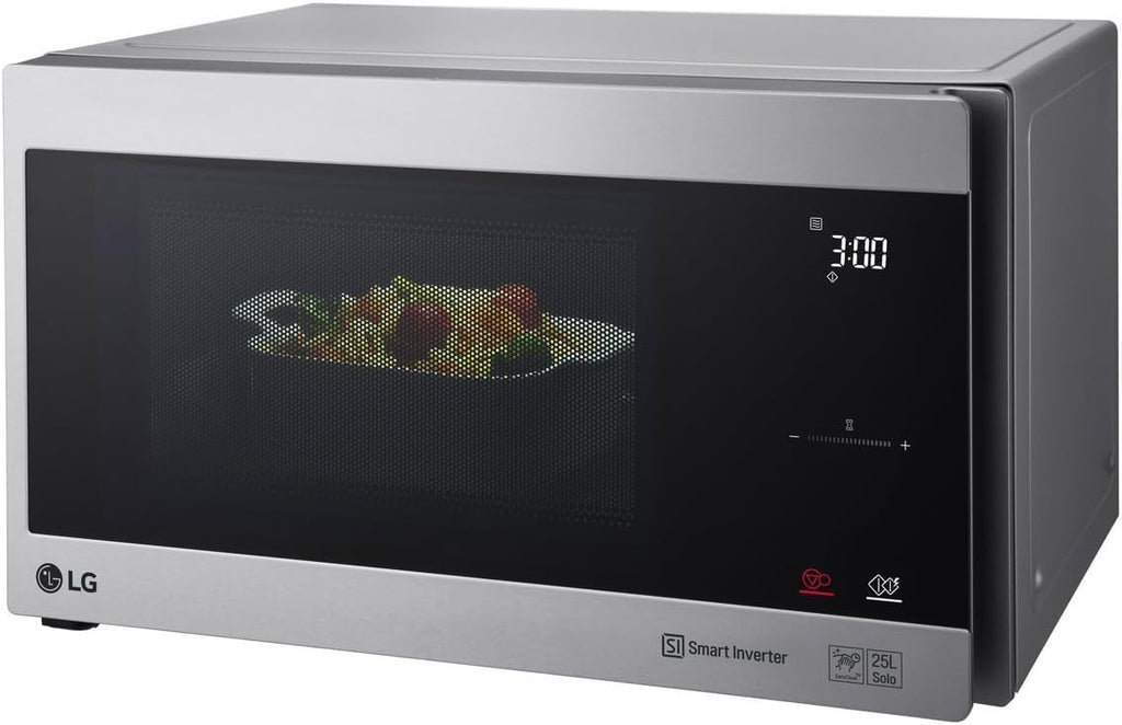 LG Electronics MS 2595 CIS Mikrowelle / 47.6 cm/Eco On Energiesparmodus/silber