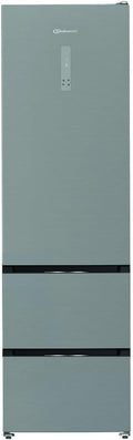 Bauknecht KGDD NF 200C Dual Cool Total NoFrost Kühl-Gefrierkombination/Nutzinhalt 351 Liter/ 203,5 cm Höhe/FreshShield/Smoothfit, Edelstahl