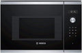 BFL524MS0 Serie 6 Einbau-Mikrowelle, 38 x 60 cm, 800 W, Drehteller 25,5cm, Türanschlag Links, AutoPilot 7 7 Automatikprogramme, Reinigungsunterstützung, LED-Touchdisplay, Edelstahl