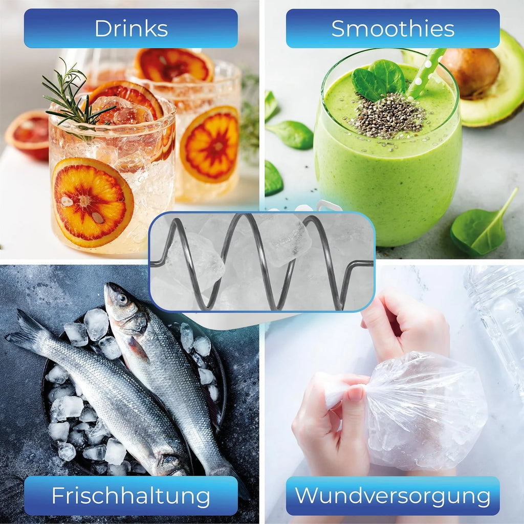 3-in-1 Eiswürfelmaschine