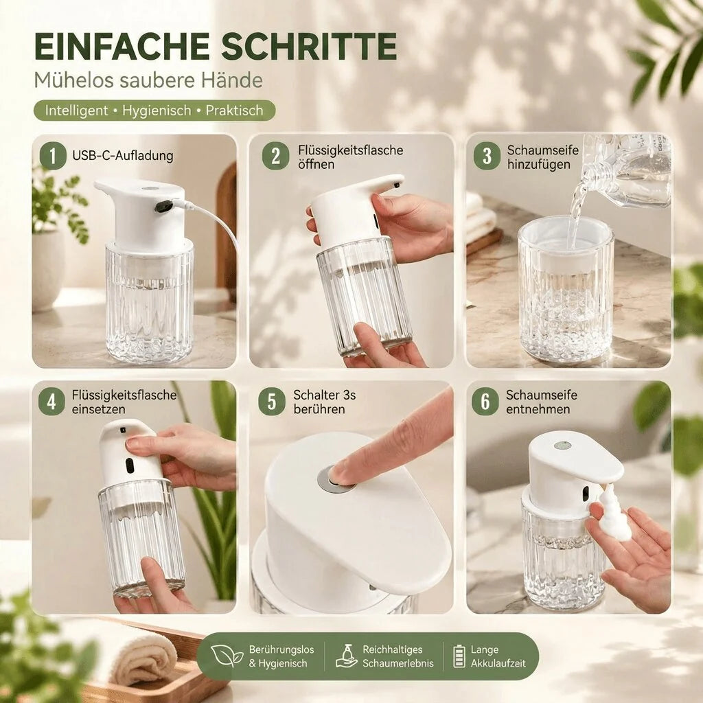 Automatischer Sensor Seifenspender | SchaumElys