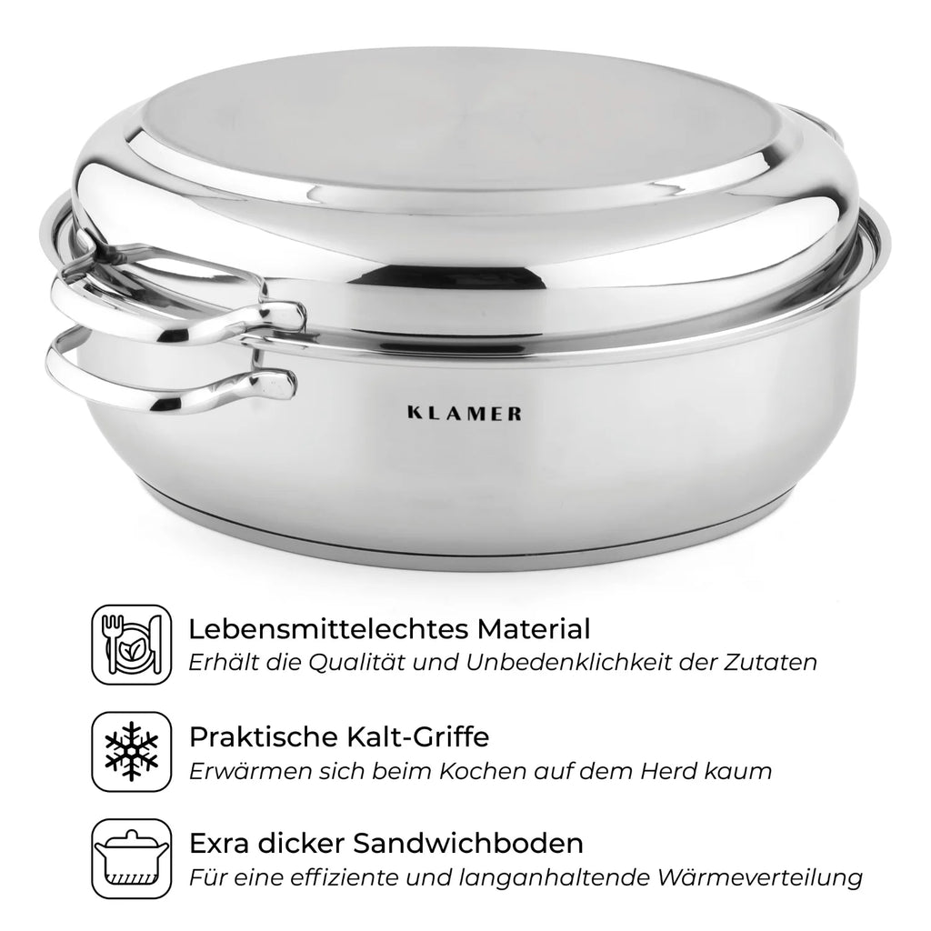 Edelstahl-Bräter