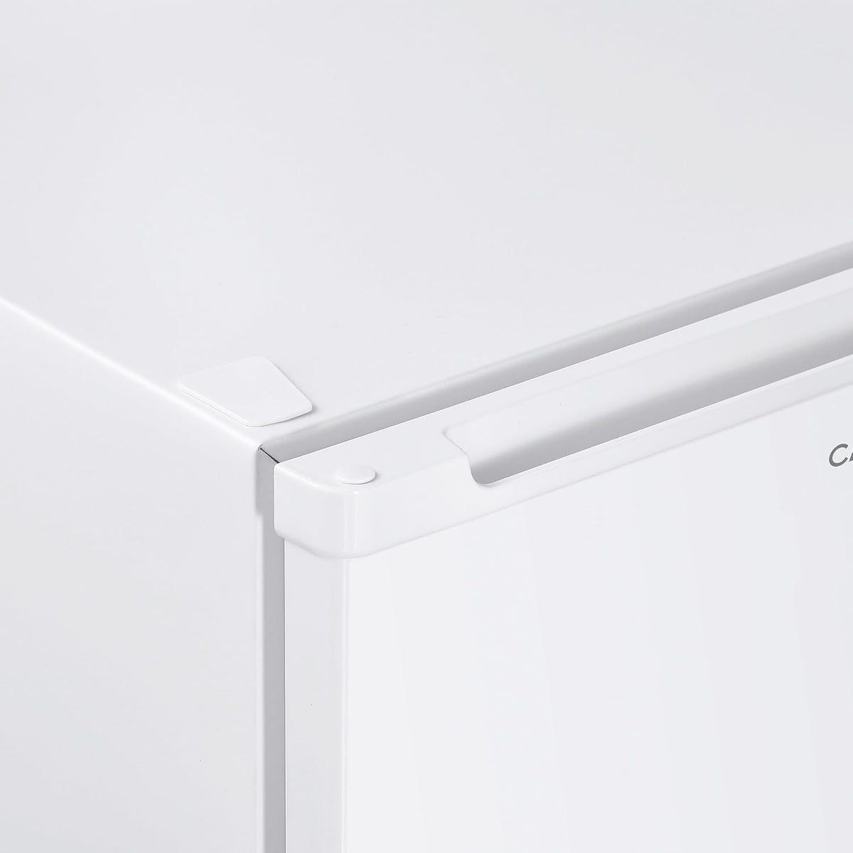 CANDY COHS 38E36W Tischkühlschrank, 90 l Nettoinhalt, Wechselbarer Türanschlag, verstellbare Glasbalagen, Innenbeleuchtung, Weiß