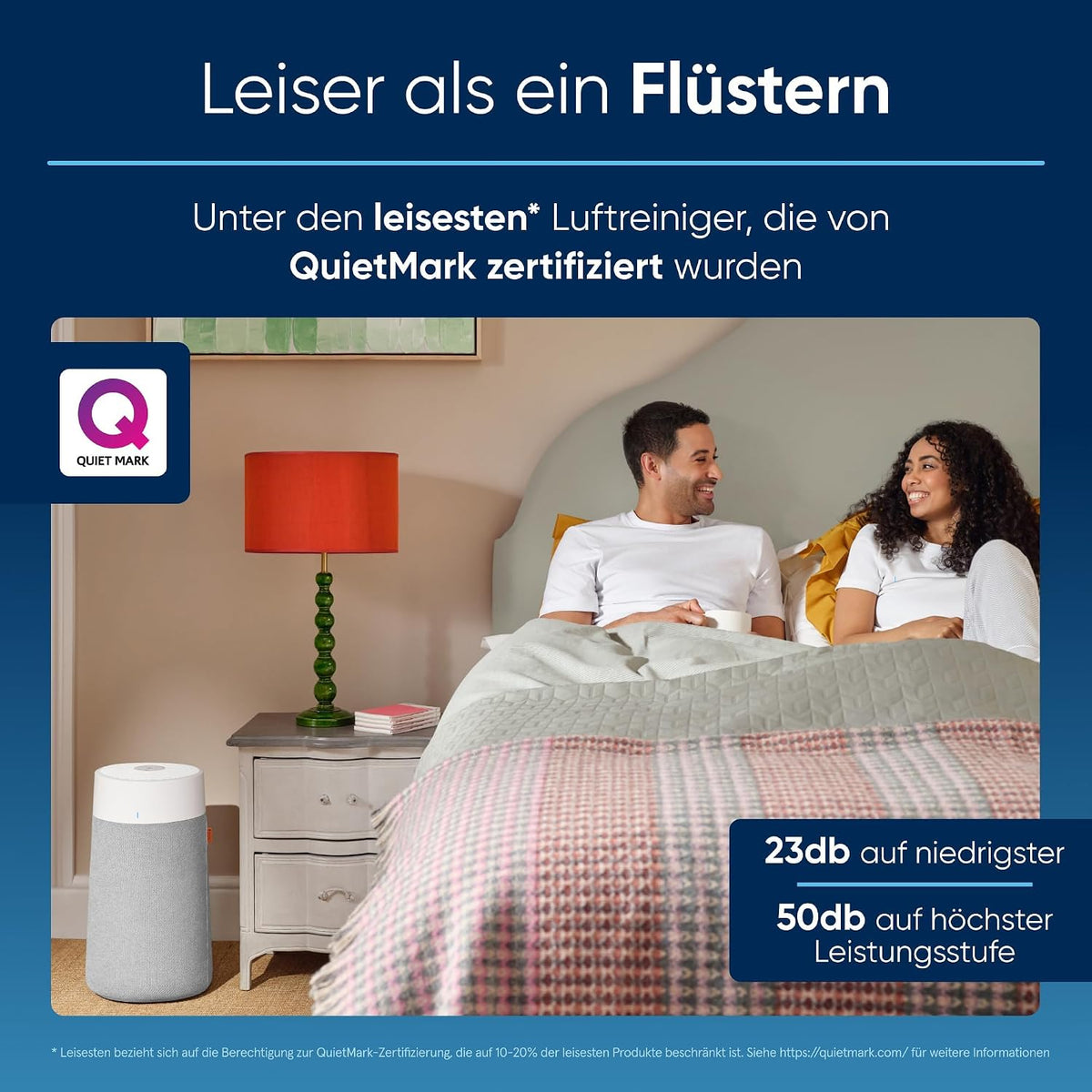 BLUEAIR Luftreiniger für Räume bis 103m² – Smart, leise, mit HEPASilent-Technologie – entfernt Allergene, Tierhaare, Rauch, Staub und Schimmel - Blue Pure 3450i Max (311i+ Max)