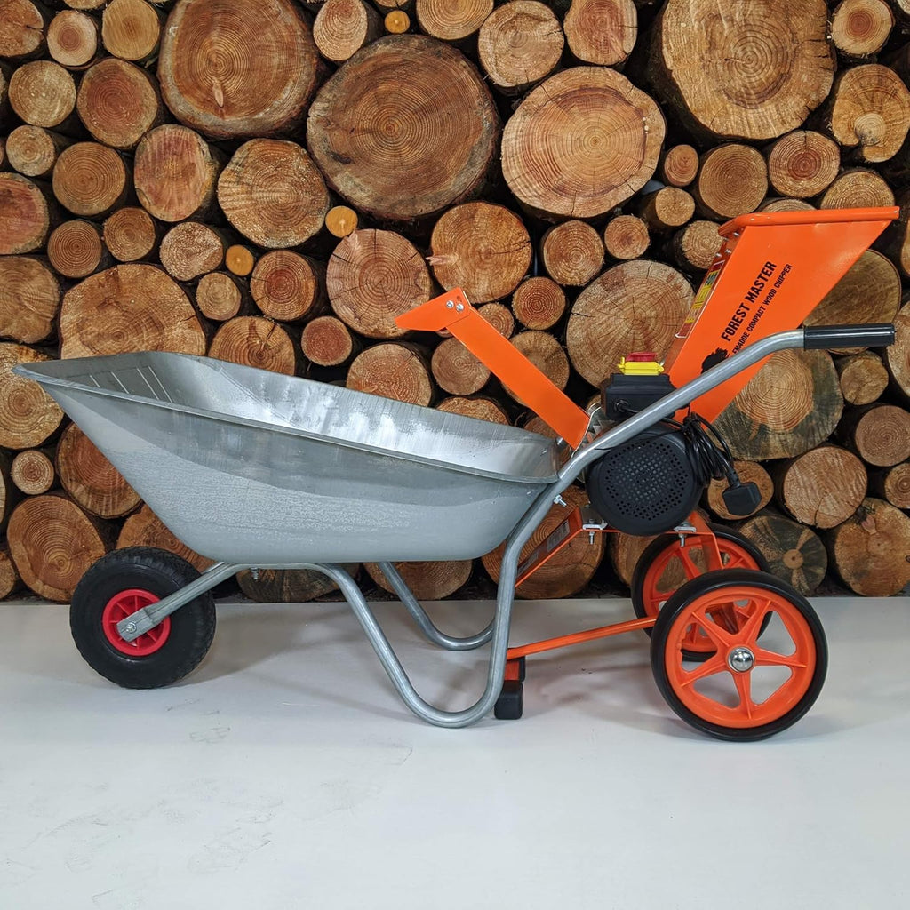 Forest Master Häcksler 2800 Watt 4 Ps AST Laub Holz Garten-Häcksler Garten-Schredder E-Häcksler