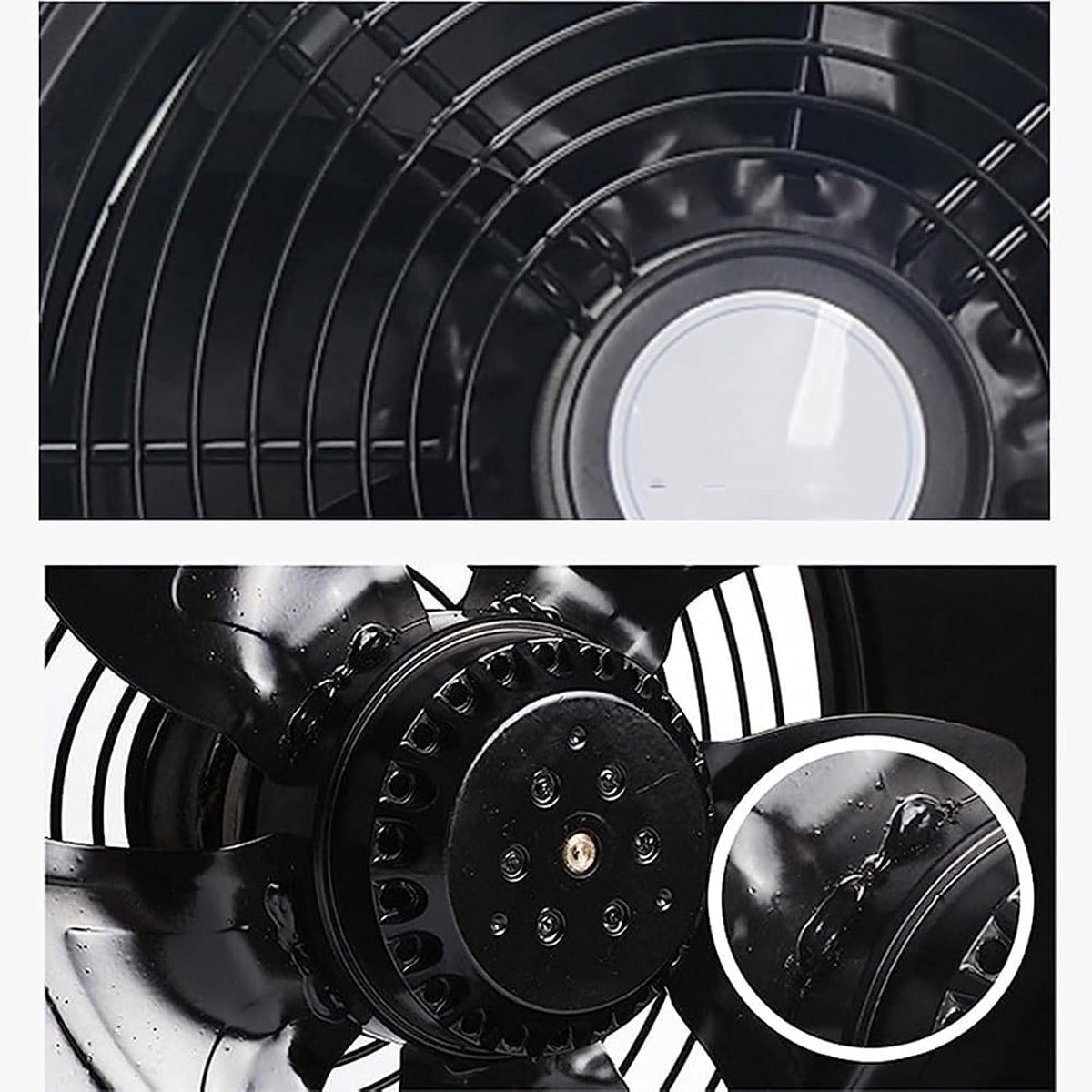 Hochleistungs-Ventilator für Wand, Fenster und Küche, 300 mm