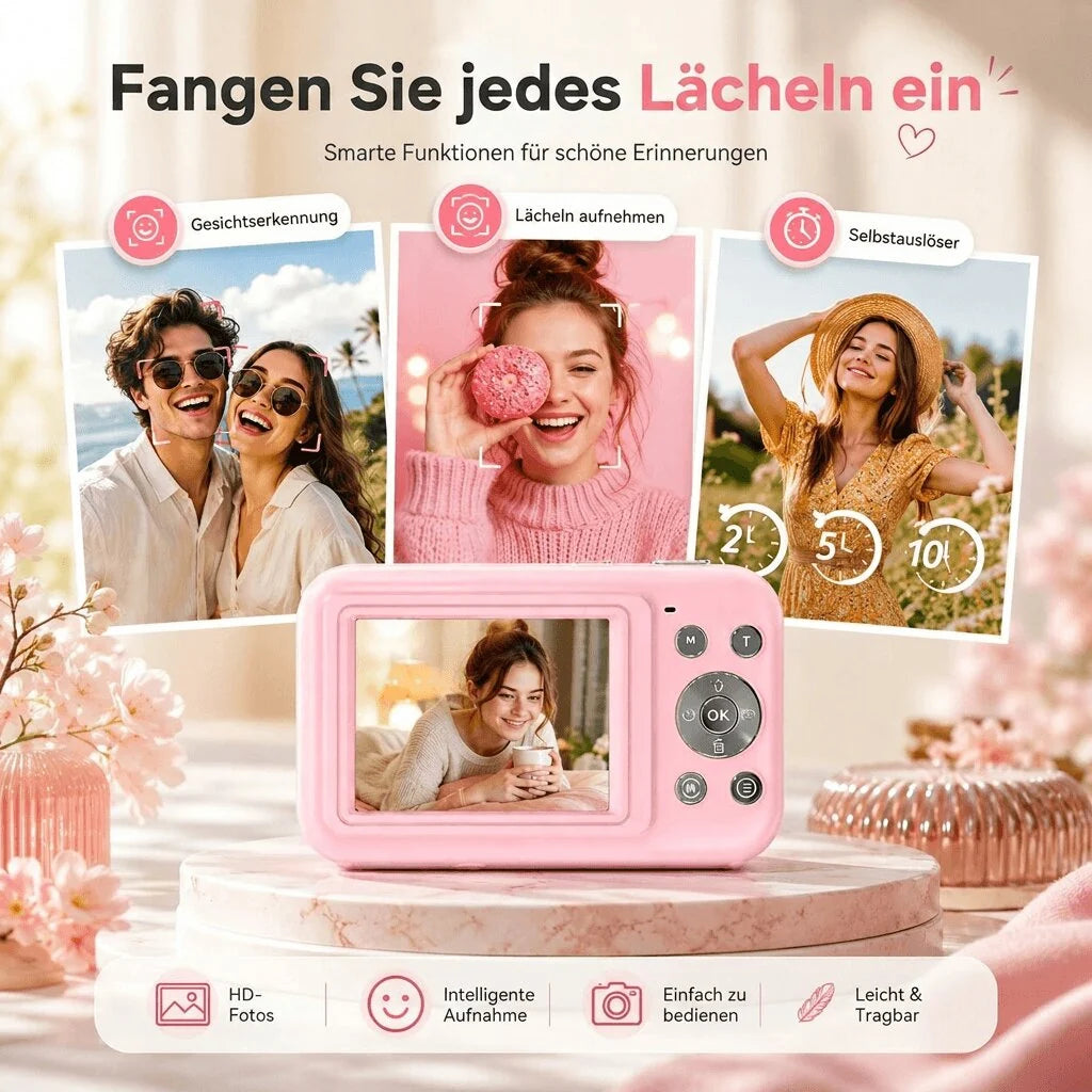 Vintage Retro Digitalkamera | Nostalina