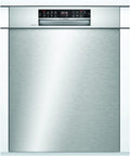 Bosch SMU6ZCS49E Serie 6 Unterbau-Geschirrspüler/C / 60 cm/Edelstahl / 75 kWh/100 Zyklen / 14 MGD/SuperSilence/EmotionLight/VarioSchublade/Home Connect