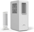 OKYUK Mobiles Klimagerät, 200W Energiesparend, R290 Umweltfreundliches Kältemittel, 3‑in‑1 Klimaanlage, Luftentfeuchter, Ventilator Ventilieren Leise