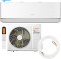 HANTECH U-Fresh Split Klimaanlage 12000 BTU 3,6 kW mit Frischluftzufuhr + 3 m Leitung & Halter