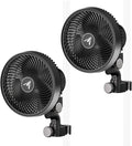 AC Infinity CLOUDRAY S6 (2er-Pack) – Clip-Ventilator 150mm für Grow Zelte, mit langlebigem EC-Motor, 10 Windstufen, 10 Oszillationsstufen, für Umluft und Kühlung im Indoor Grow
