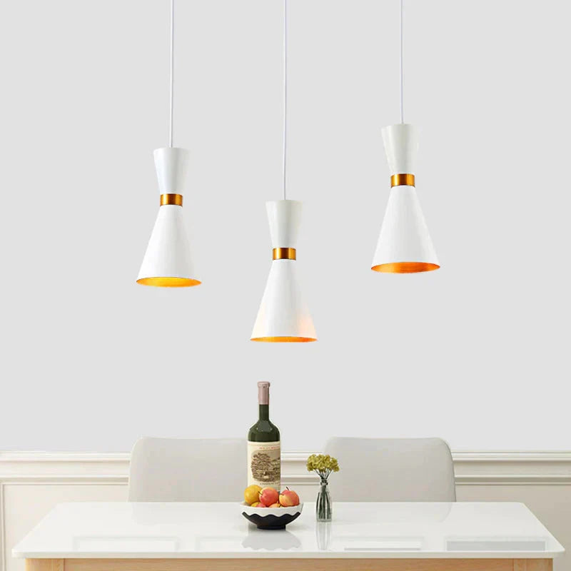Moderne Cord-Pendelleuchte aus Aluminium – LED-kompatibel