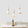 Moderne Cord-Pendelleuchte aus Aluminium – LED-kompatibel