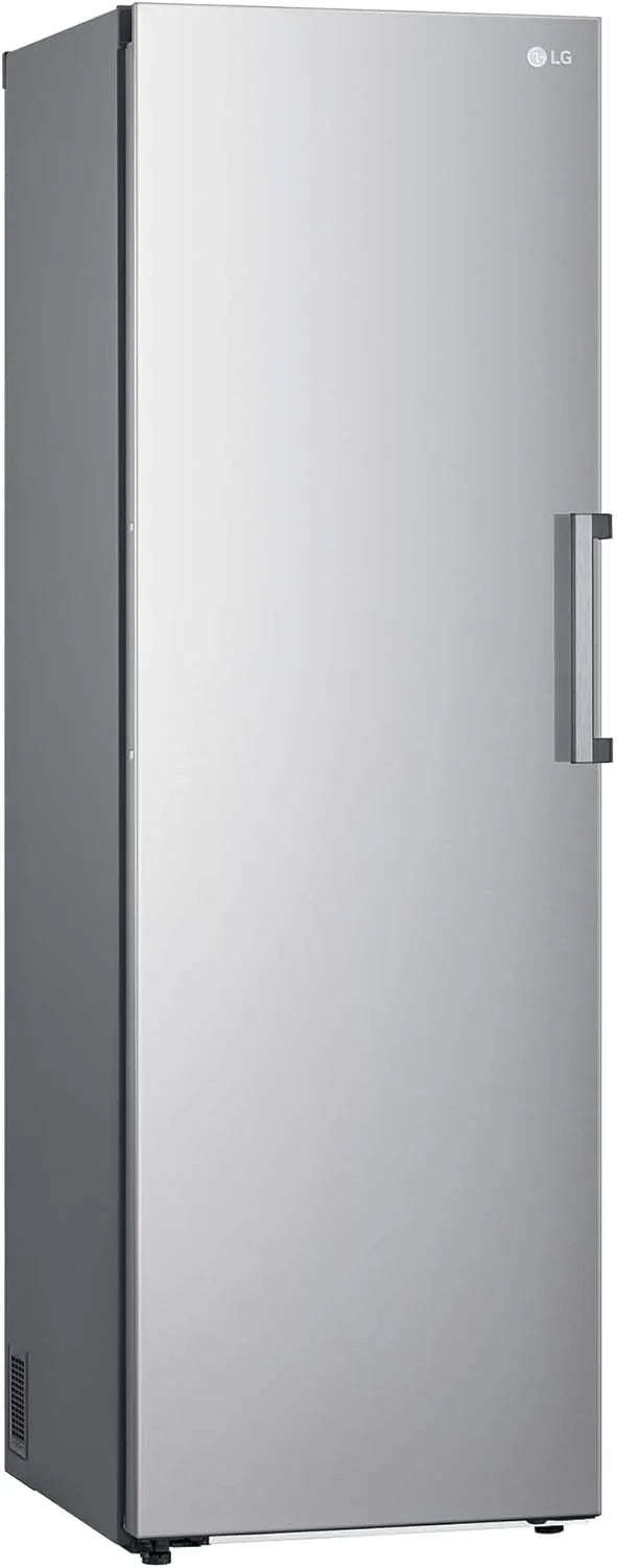 GFT41PZGSZ - Congelador No Frost Total, 1 Puerta, Compresor Smart Inverter, de 355 L y 186 cm, Congelador Vertical con Funcion de Congelacion Rapida, Color Inox