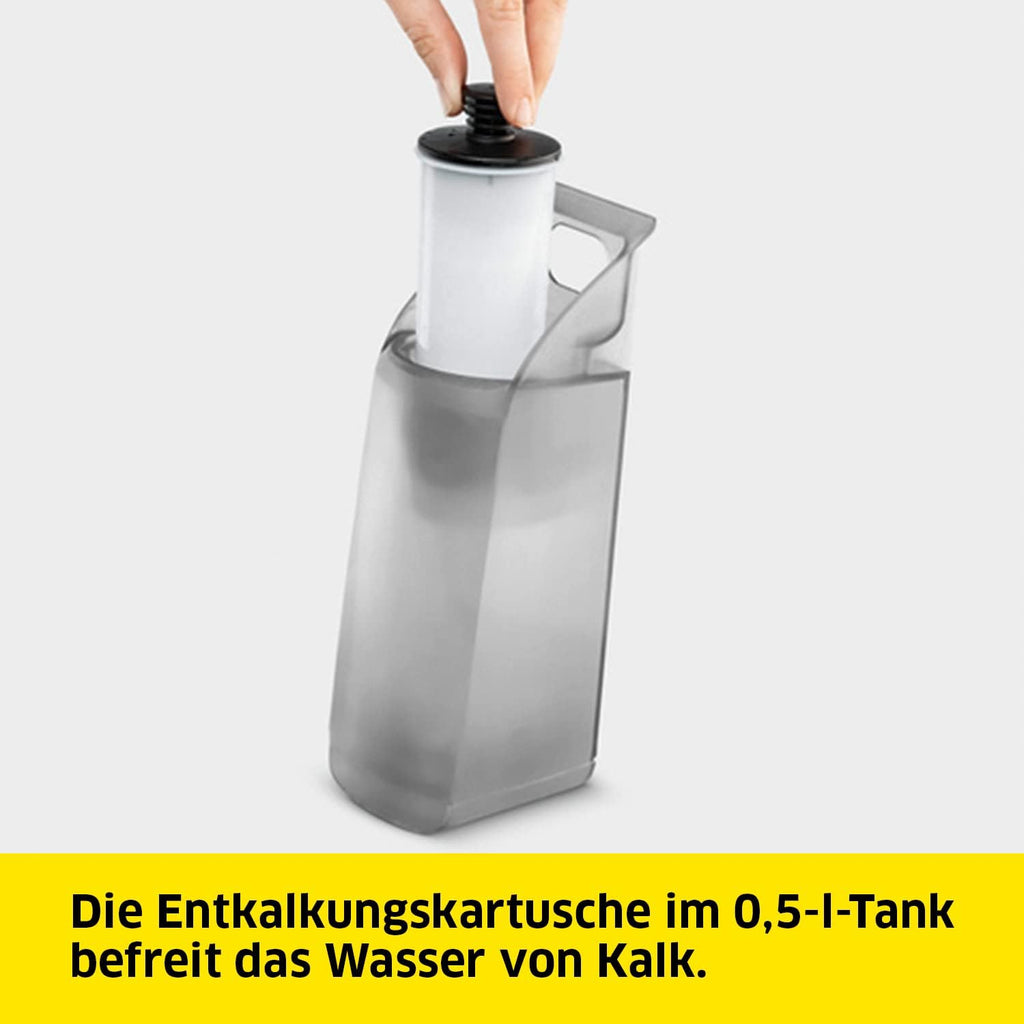 Krcher Dampfreiniger SC 3 Upright EasyFix, Aufheizzeit: 0,5 min., Flchenleistung: ca. 60 m, Tank: 0,5 l, Heizleistung: 1.600 W, mit Bodendüse, Bodentuch, Teppichgleiter, Entkalkungskartusche