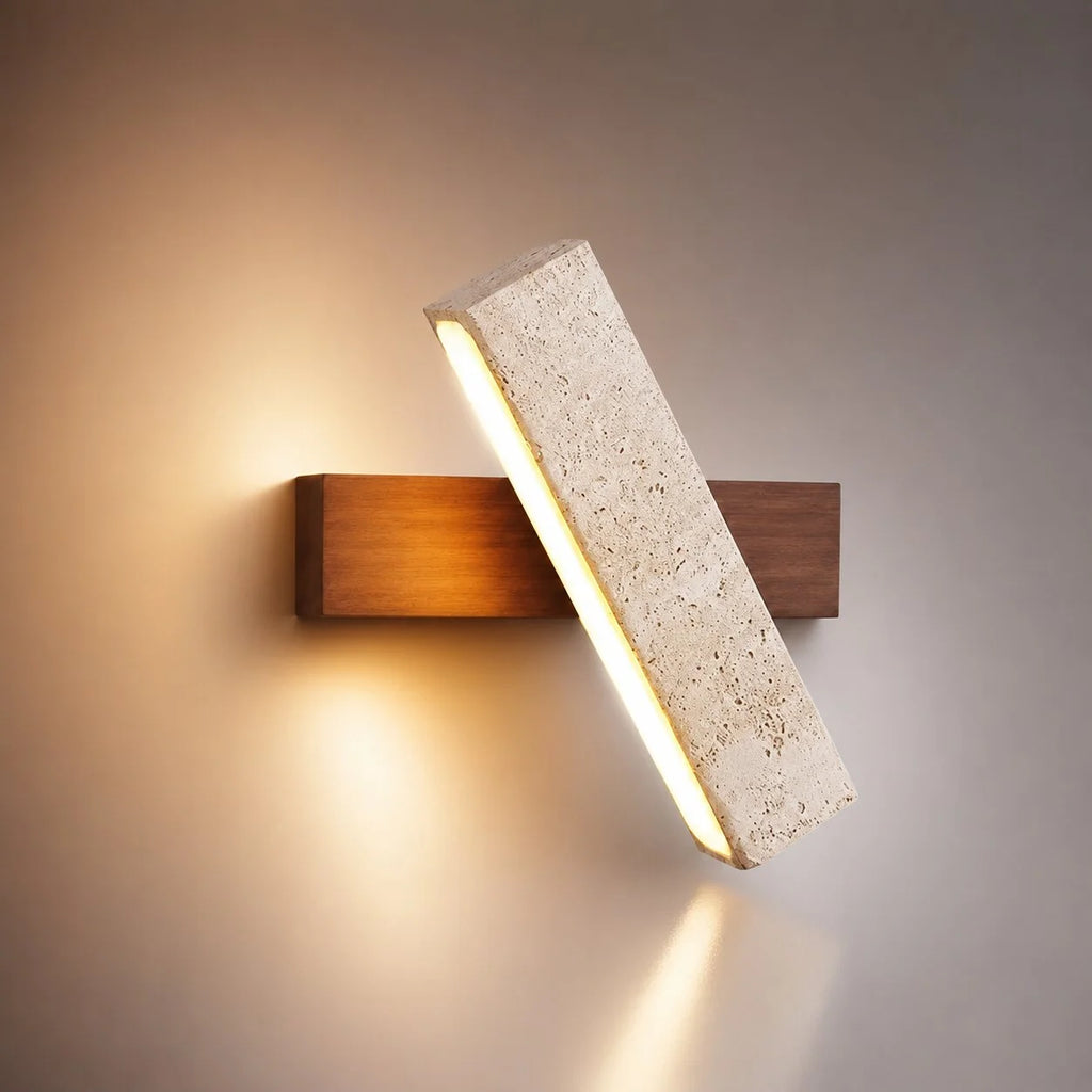 Travertin Wandleuchte | Travertique