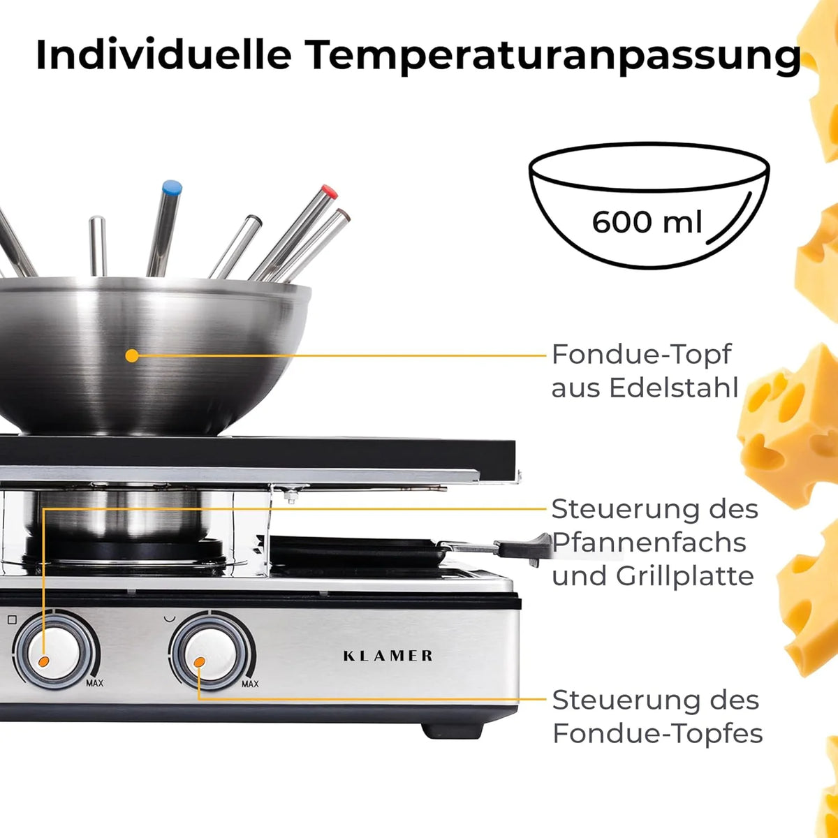 Raclette-Fondue