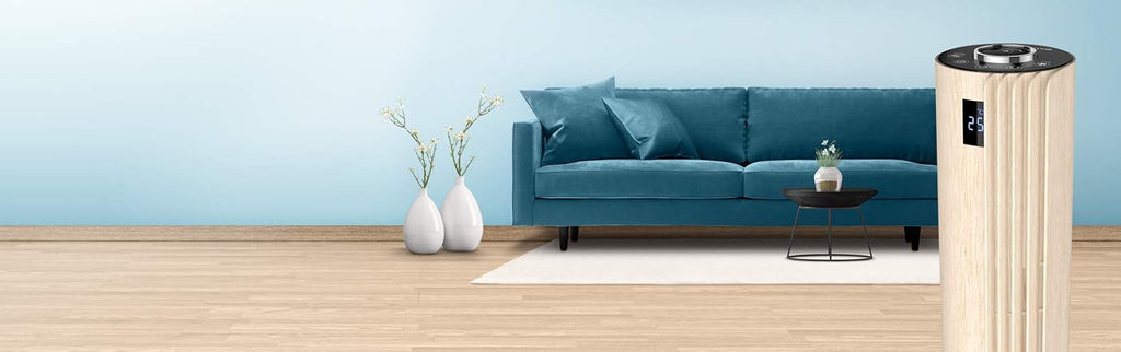 Rowenta Turmventilator Urban Cool VU6770 | Holzoptik | 3 Geschwindigkeiten | Automatische Oszillation | Fernbedienung | Timer | Auto-Modus