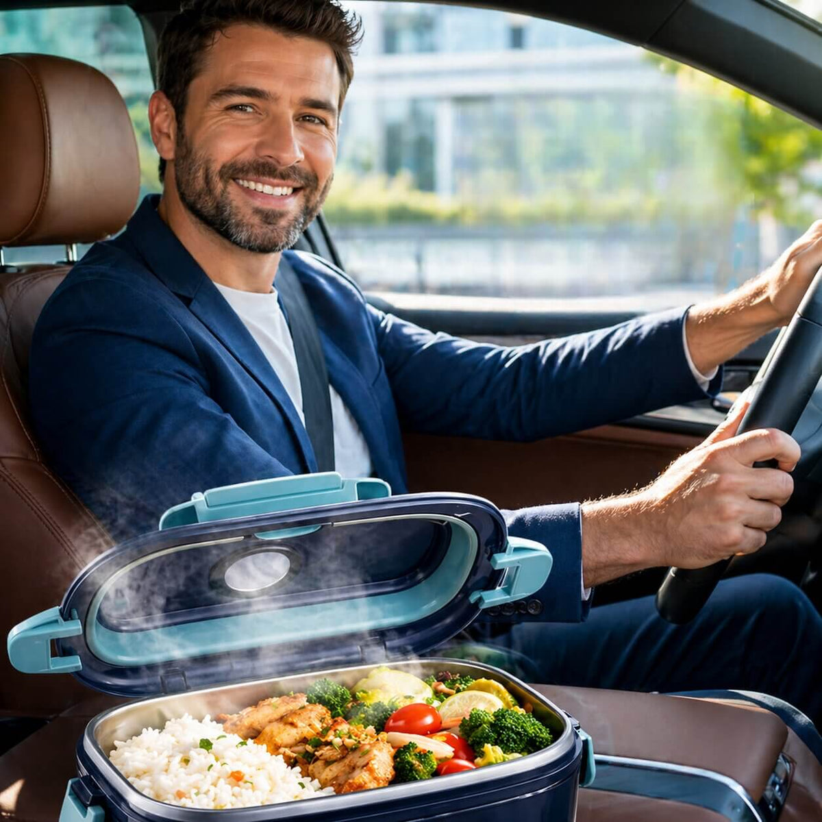 Elektrische Lunchbox mit Heizung | Mahlwärts