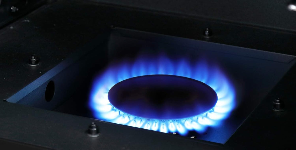 El Fuego® Gasgrill "Portland XL" | inkl. Abdeckhaube | inkl. Gasschlauch und Druckminderer | inkl. Wasserschale & Smokebox | Räuchergrill | Smoker | AY 3172