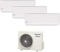 TRIO MULTI Split R32 WIFI Wi-Fi PANASONIC Klimaanlage Klimagerät 3x 7000 btu