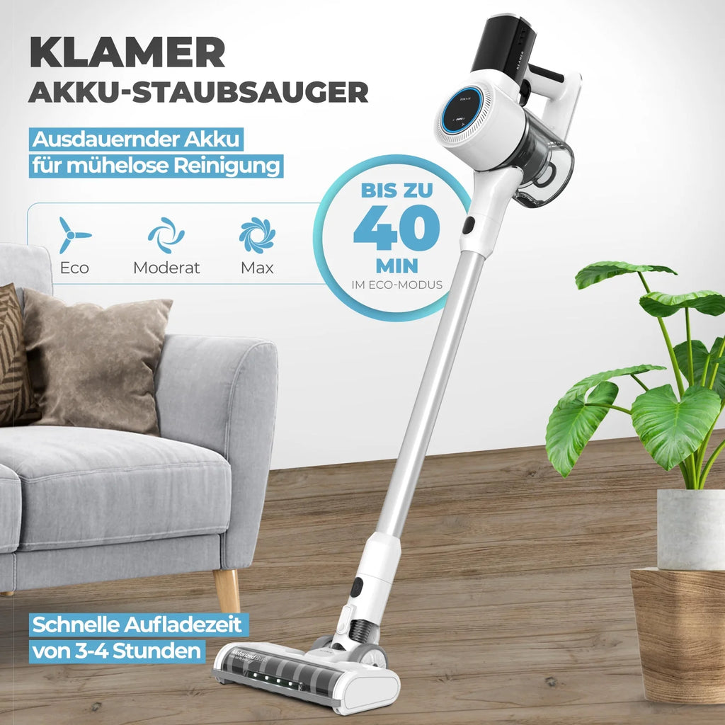 Akkustaubsauger 420 Weiß