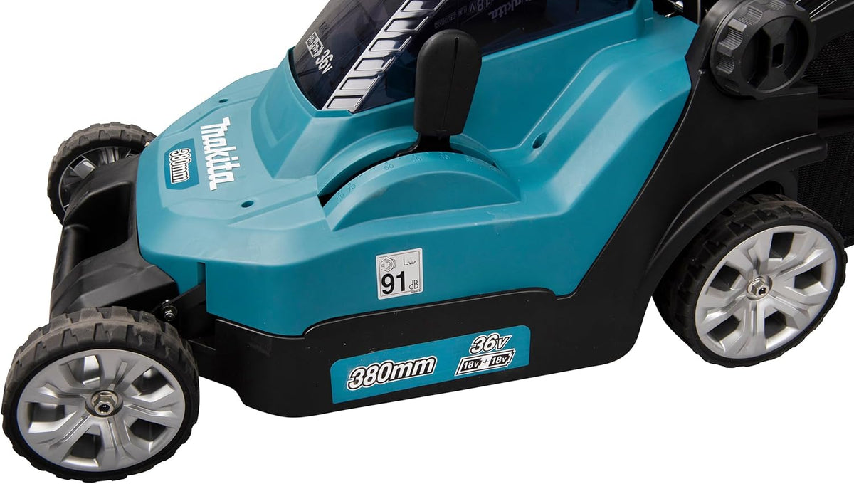 Makita DLM382Z Akku-Rasenmäher 2x18 V (ohne Akku, ohne Ladegerät)
