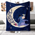 Weiche Fleecedecke mit Eeyore-Motiv – erhältlich in verschiedenen Größen für alle Jahreszeiten.