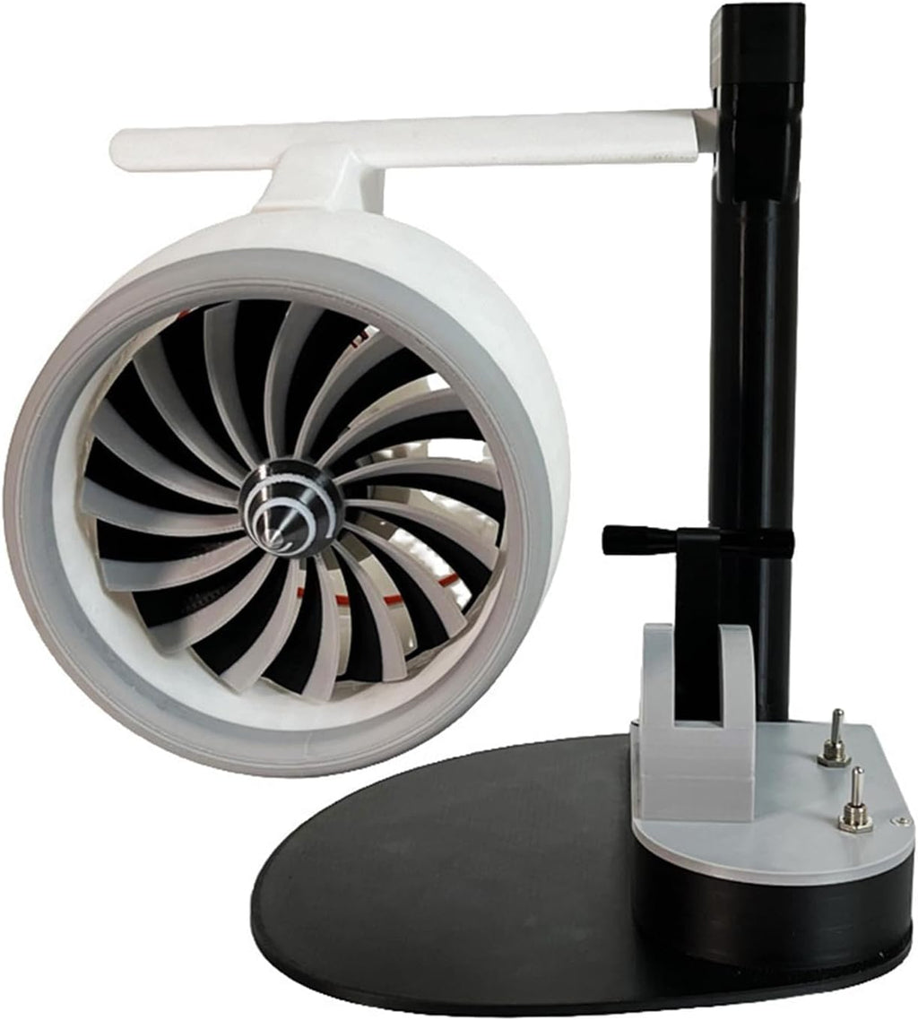 Tischventilator Mit Led-licht, 2-in-1-turbofan-ventilator Für Den Persönlichen Gebrauch, Tragbarer Luftzirkulator Für Schlafzimmer, Homeoffice, Reisen Und Schreibtisch White