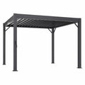 Aluminium Pergola Rechteckform 300x400 cm Anthrazit