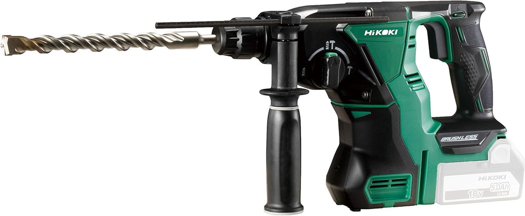 HiKOKI Brushless Combo-Kit KC18DE (Winkelschleifer, Bohrschrauber, Schlagschrauber, Bohrhammer, 3x 18V 5.0 Ah Akku, Ladegerät, Transporttasche)