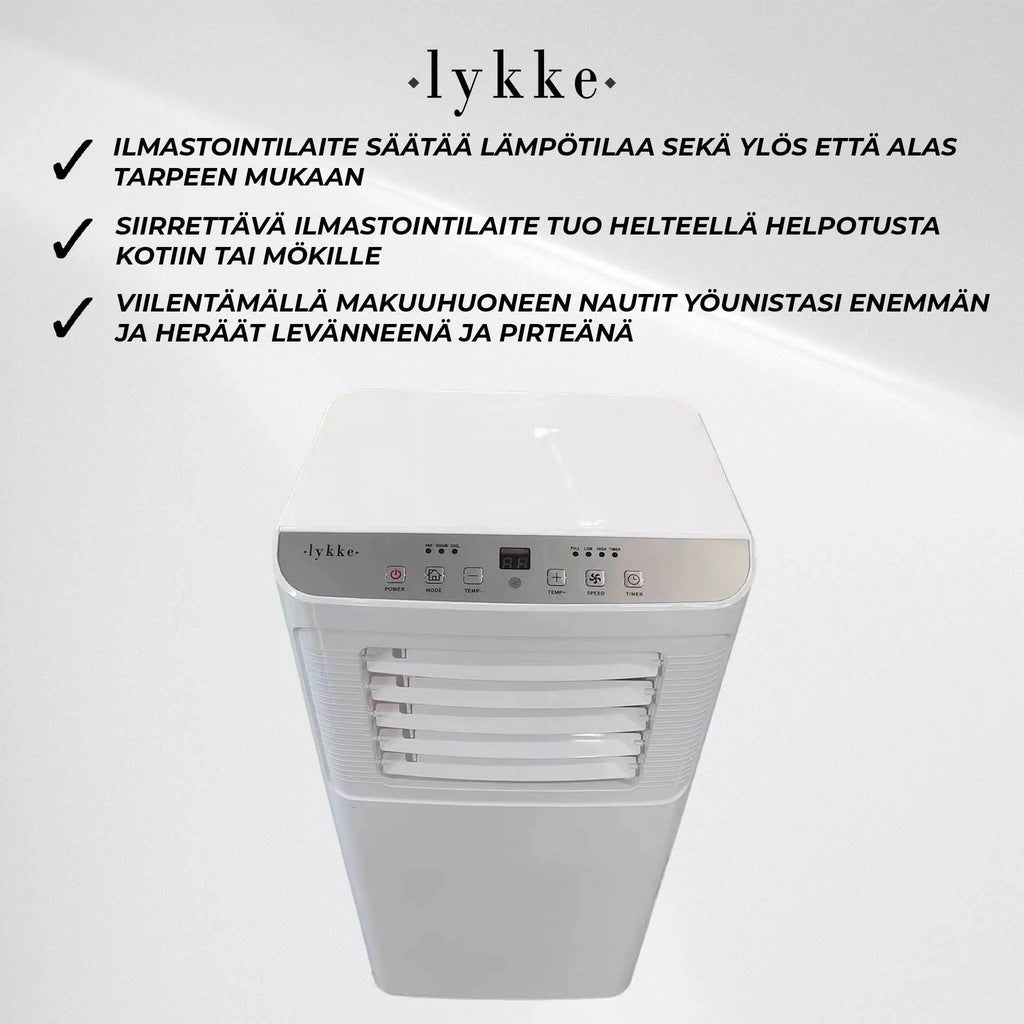 Lykke Mobile Klimaanlage Pro 3000, 9000BTU
