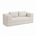 3-Sitzer Sofa Stoff Beige 220cm