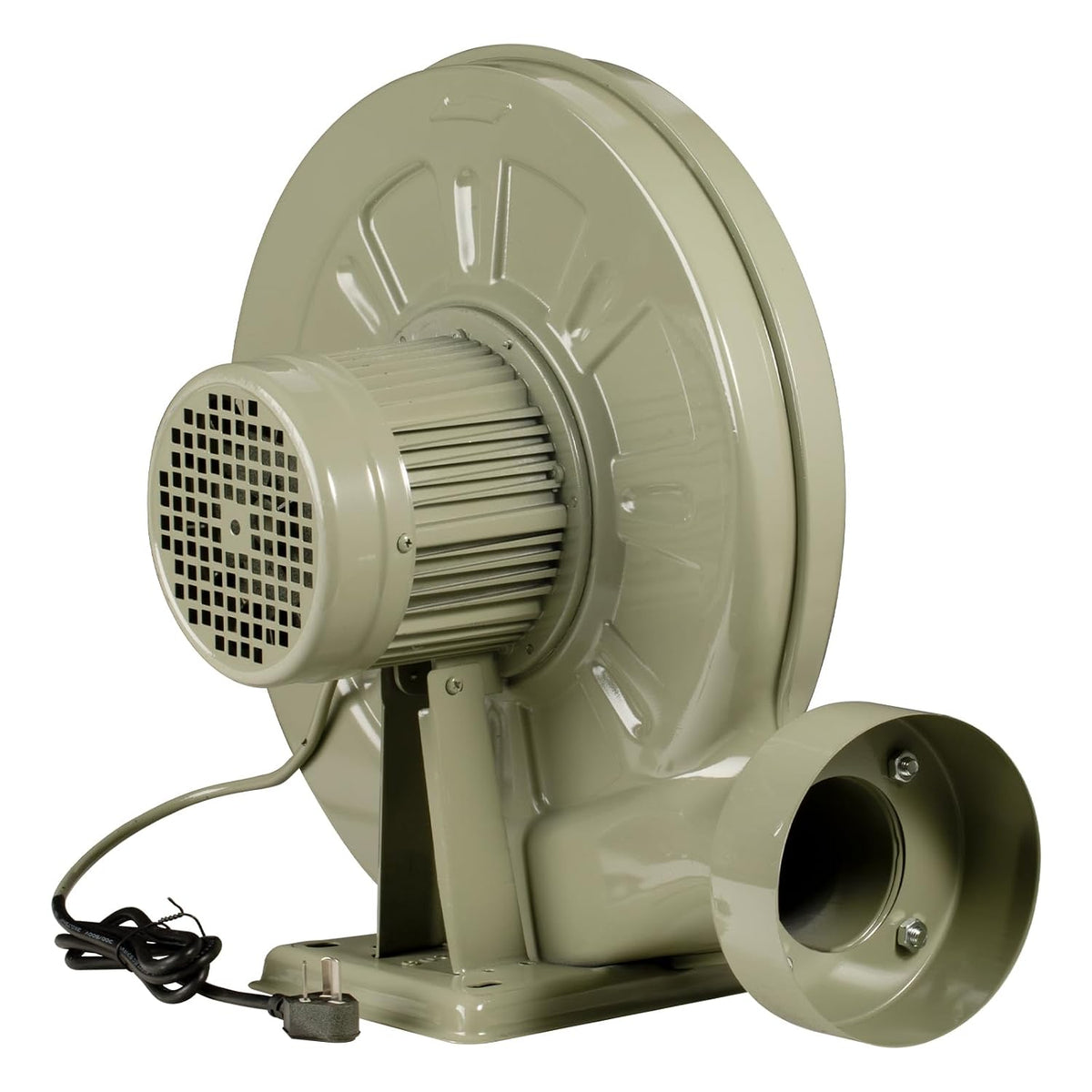 Cloudray 750W Industrial Fan Industrieller Abluftventilator 220V 50Hz Zentrifugalventilator für CO2 Laser Engraving Cutting Machine, High Air Volume, Hoher Luftdruck, Low Noise, Leicht Installierbar