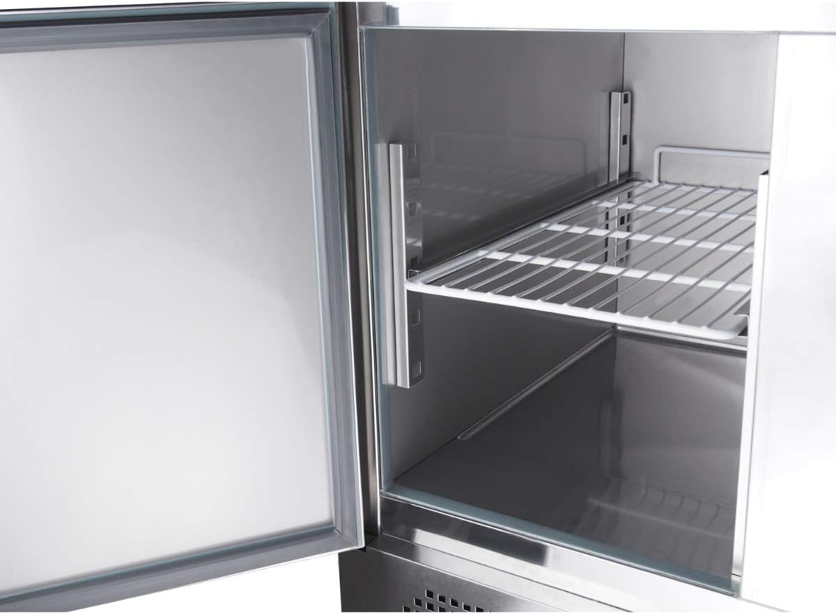 ZORRO Kühltisch ZS 903 4D | 1 Tür / 4 Schubladen | 1365x700mm | 1/1 GN