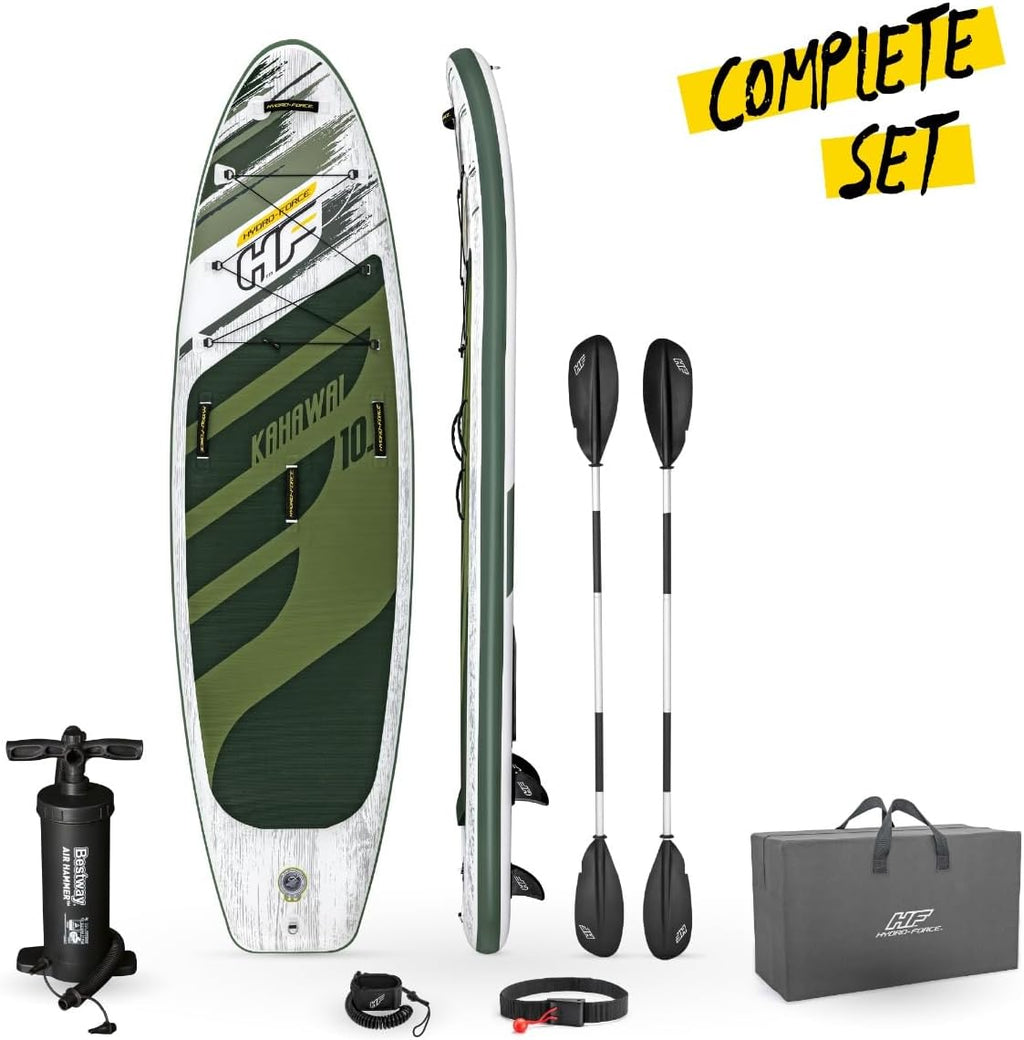 Hydro-Force SUP, aufblasbares Stand Up Paddle Board, komplettes Set, mehrere Stile, Größen, 2,4 m, 3,4 m, 3,8 m, 3,8 m, 3,8 m, 3,8 m