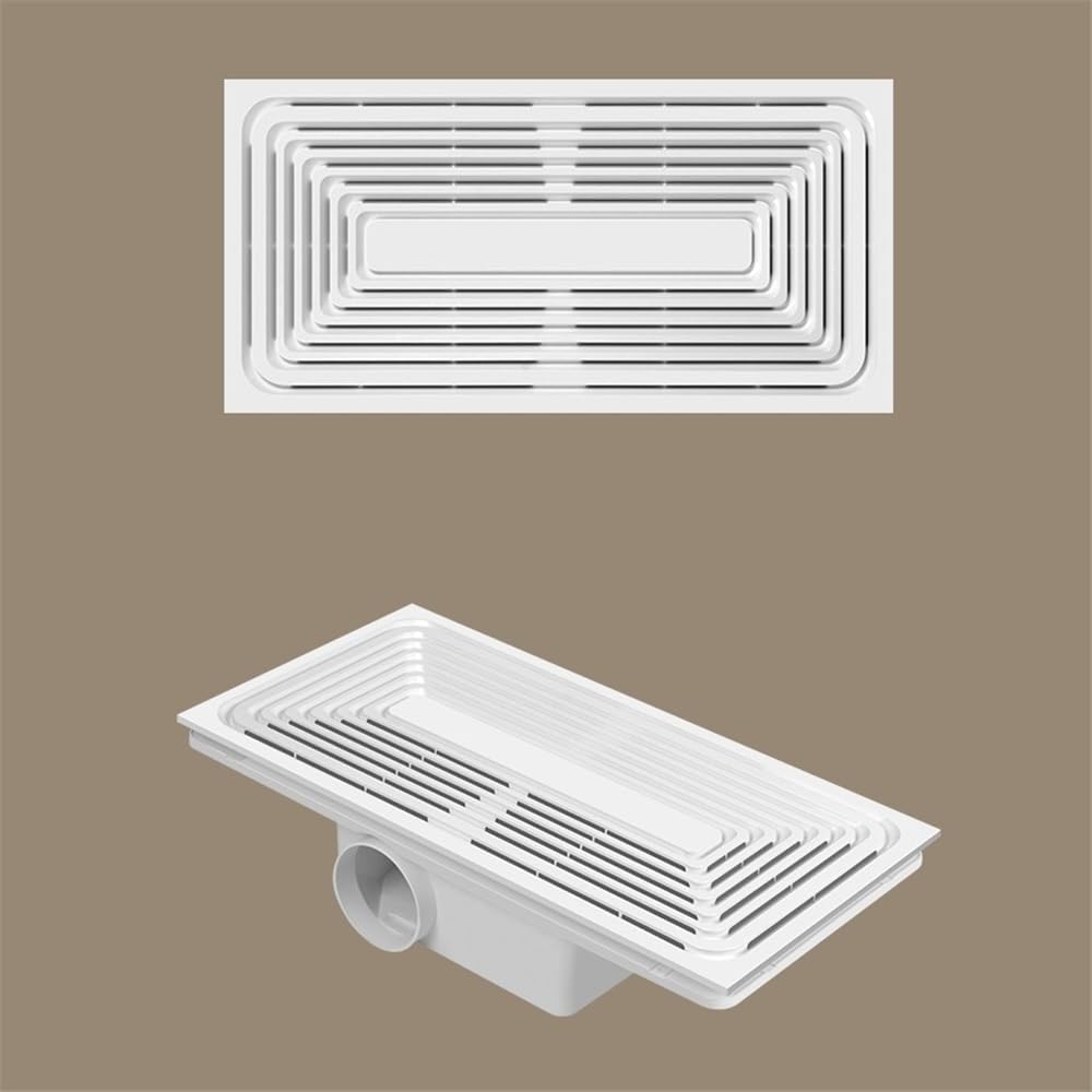 Lüftungsventilatoren Beleuchtung 2-in-1 Badezimmer Küche Hochleistungs-Ventilator 30x60cm Universal Deckenventilator Abluftventilator