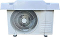 Abdeckung für Outdoor-Klimaanlagen, universal, wasserdicht, AC-Abdeckung für Mini-Split-Wärmepumpe, Monoblock-Design mit Spanngurten, passend für Kondensator und Kompressor (94 x 45,7 cm)