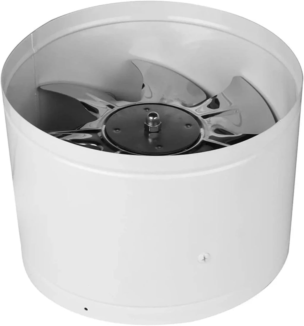10,2 cm Inline-K-Ventilator, Hochleistungs-Abluftgebläse für Luftkühlung und Belüftung, 2 x Booster für Badezimmer/Küche, leise, energieeffizient, Deckenabluftventilator