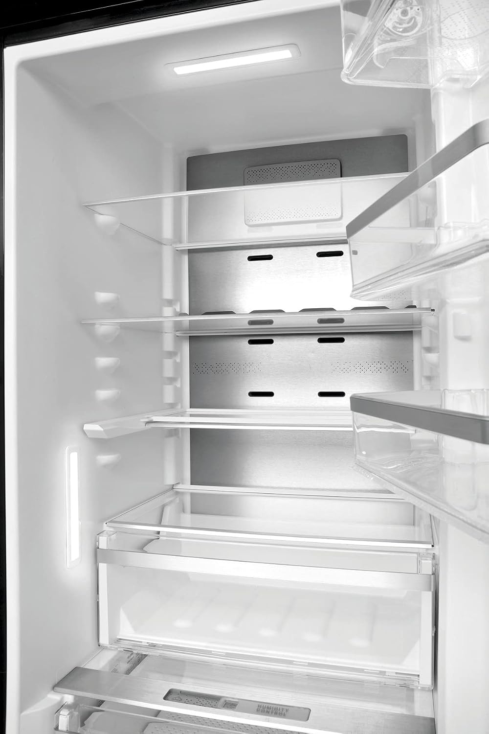 Bauknecht KGDNF 20C GDSX Kühl-Gefrier-Kombination/ C/201cm Höhe/158 kWh/Jahr/257L Kühlteil /98L Gefrierteil/leise 39dB /DualCool Total NoFrost/Fresh Zone+/Active Fresh Pro/Fresh Zone 0 Degree Schwarz