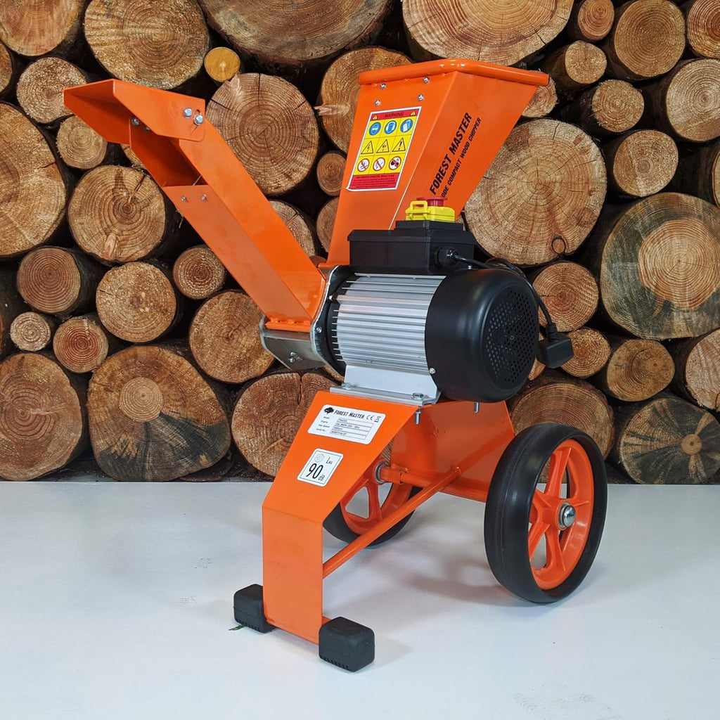 Forest Master Häcksler 2800 Watt 4 Ps AST Laub Holz Garten-Häcksler Garten-Schredder E-Häcksler