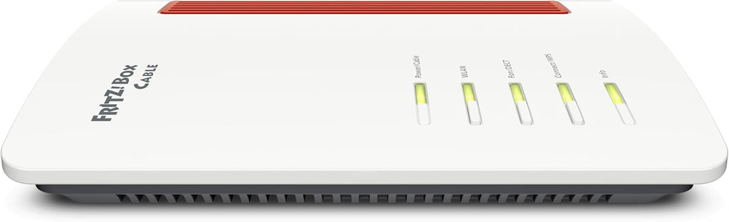FRITZ!Box 6670 Cable | Router für einen Kabelanschluss (DOCSIS-3.1-Kabelmodem, 2x2 Wi-Fi 7 mit 2.880 MBit/s (5 GHz) und 688 MBit/s (2,4 GHz), Zigbee Integration 1 x 2,5 Gigabit-LAN-Port)
