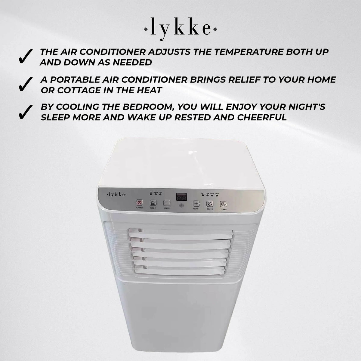 Lykke Mobile Klimaanlage Pro 3000, 9000BTU