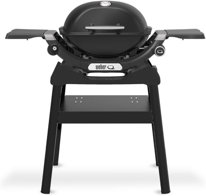 WEBER Gasgrill Q 1200N schwarz mit Standfuß